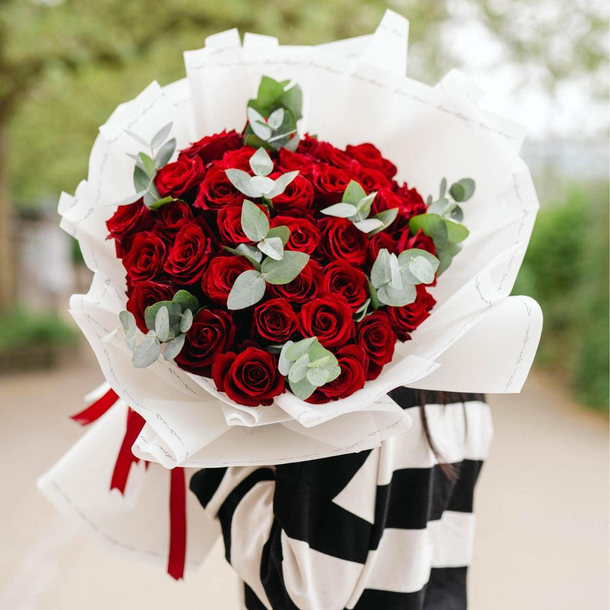 Kytice Růží - Černá Růže