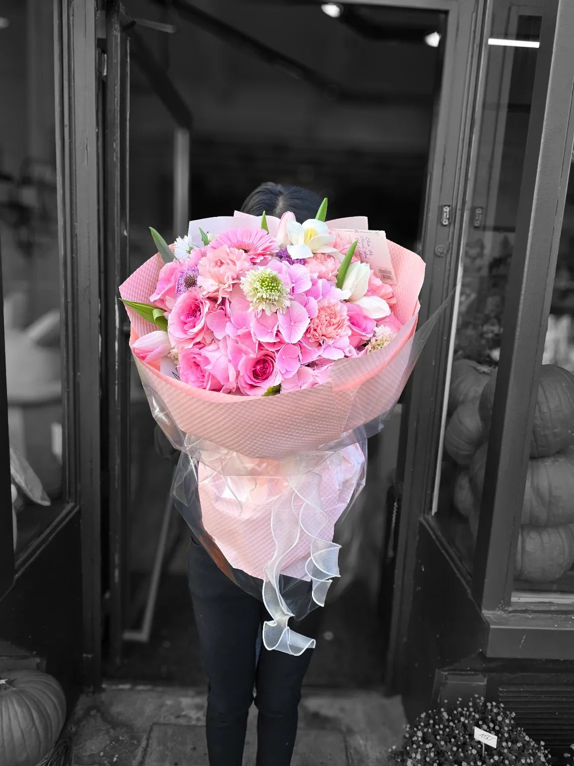 Bouquet Romantic hydrangea mix