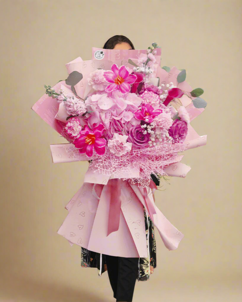 Michaná kytice - Černá Růže