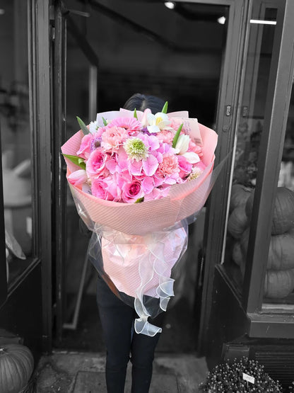 Bouquet Romantic hydrangea mix