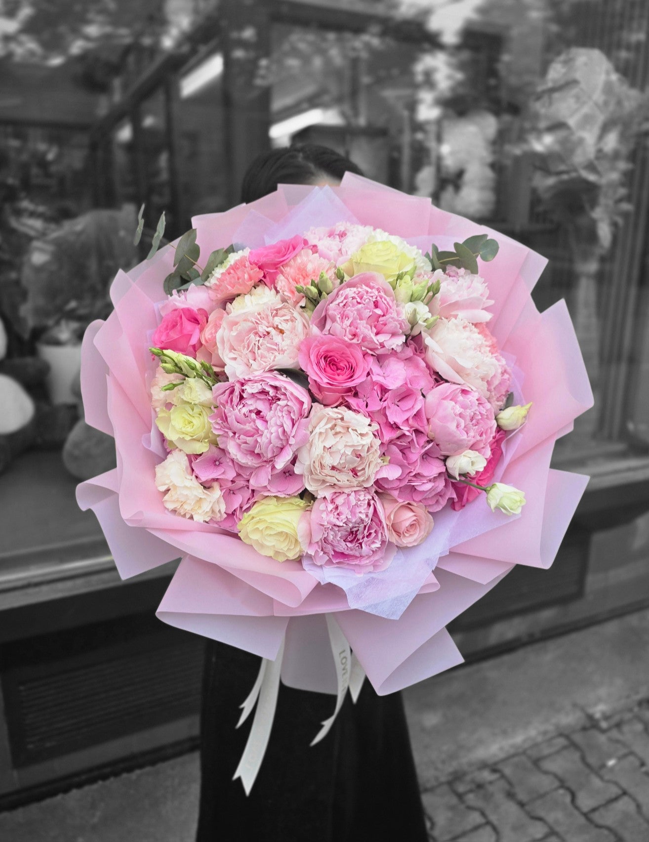 Bouquet "Pink Sky" - Romantic elegance in every detail