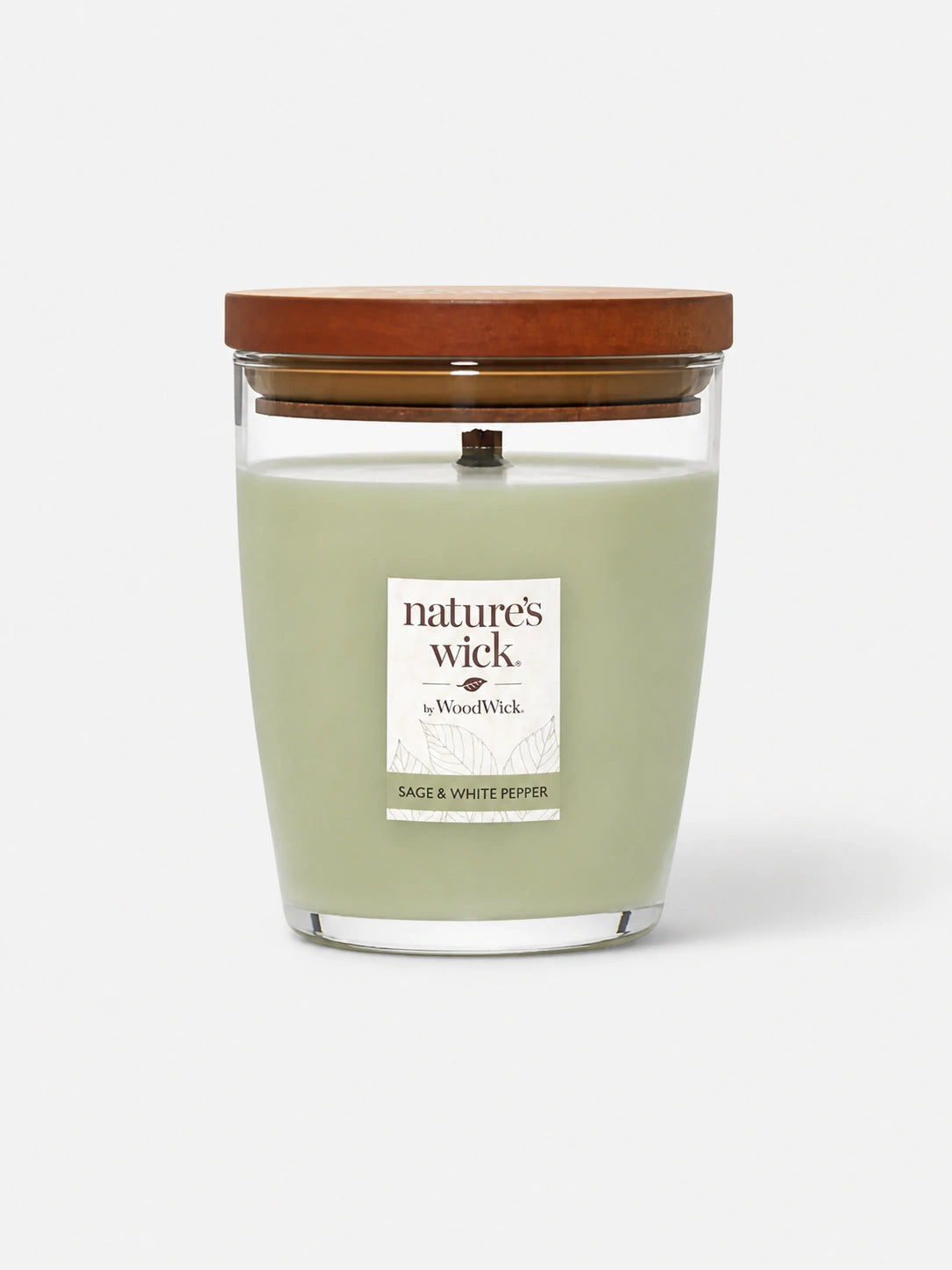 WoodWick svíčka Sage & White Papper 284g