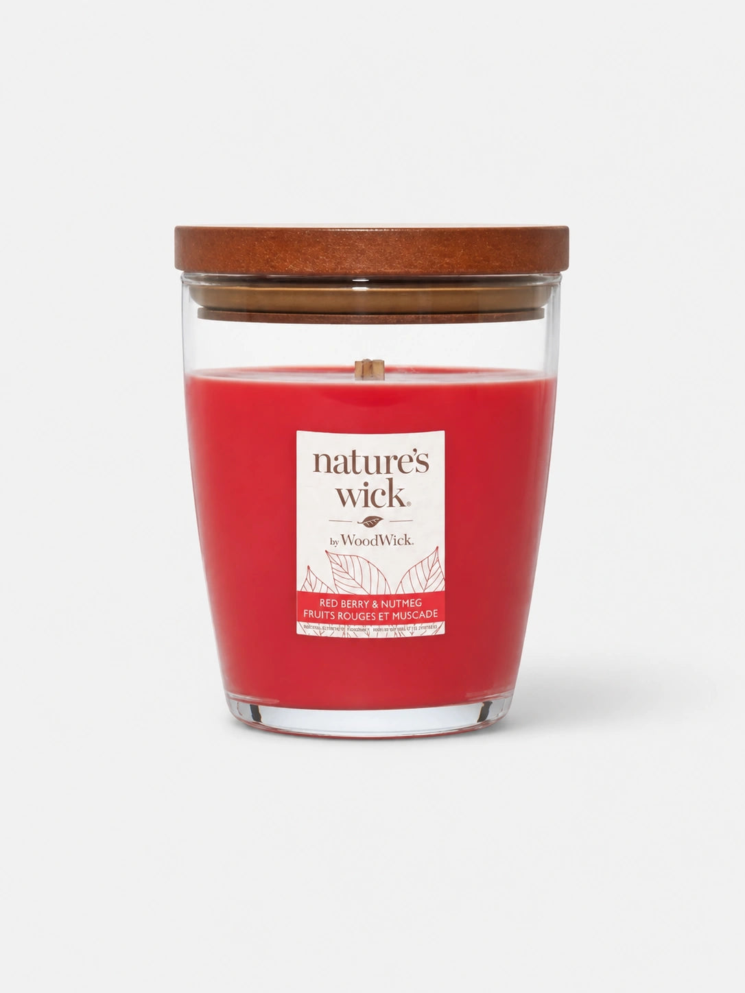 WoodWick Vonná svíčka Redberry & Nutmeg 284g
