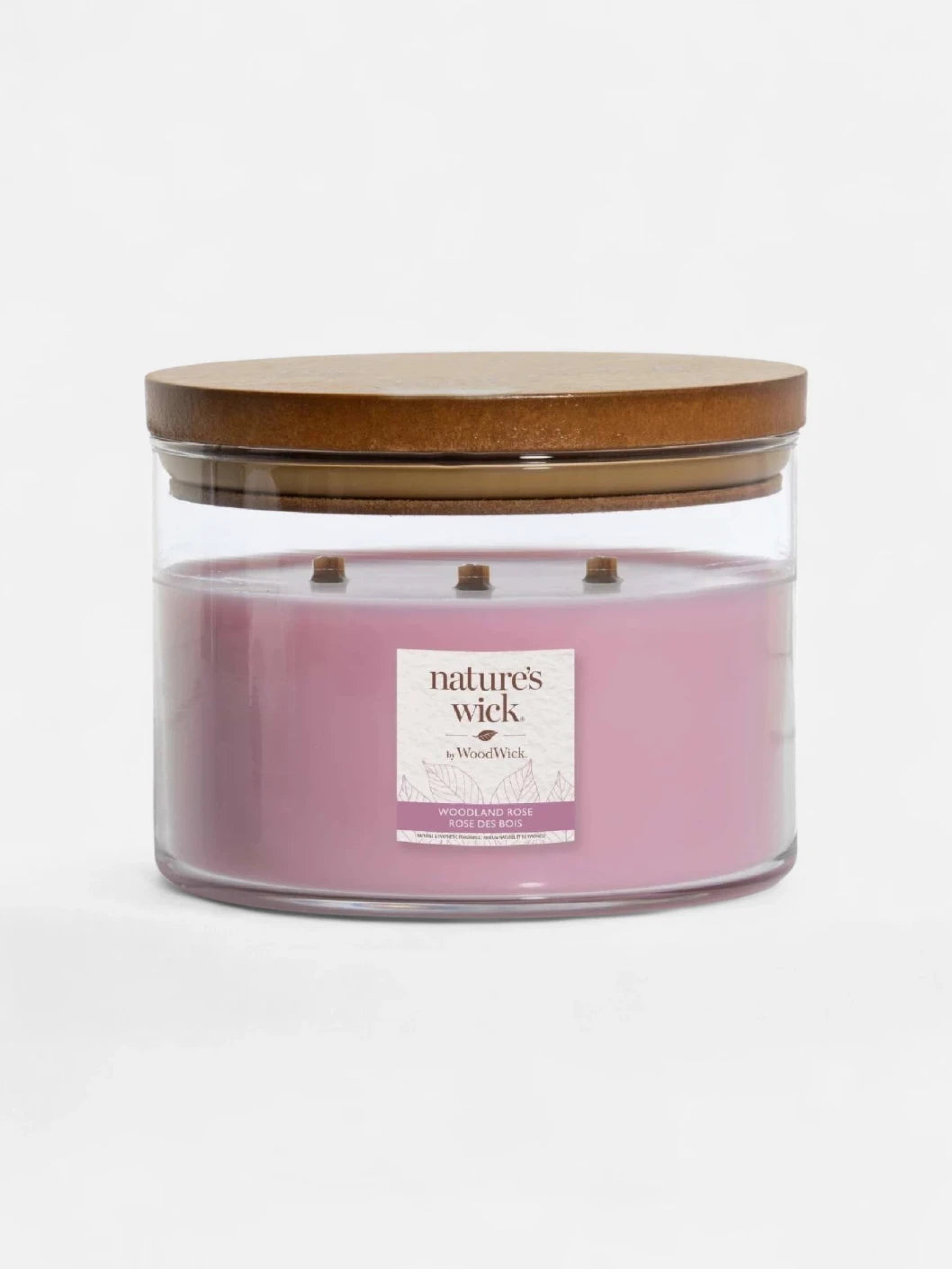 WoodWick Vonná svíčka Woodland Rose 433g