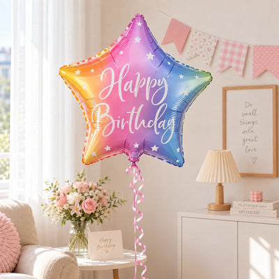 Balonky Happy Birthday 45cm