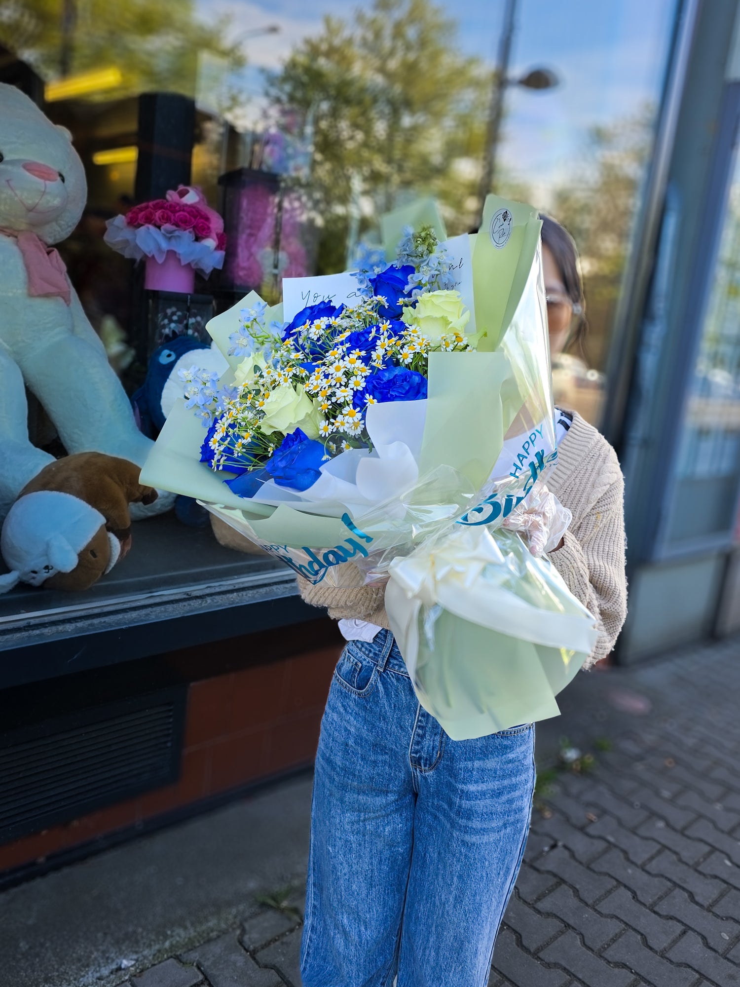 Bouquet forever in memory