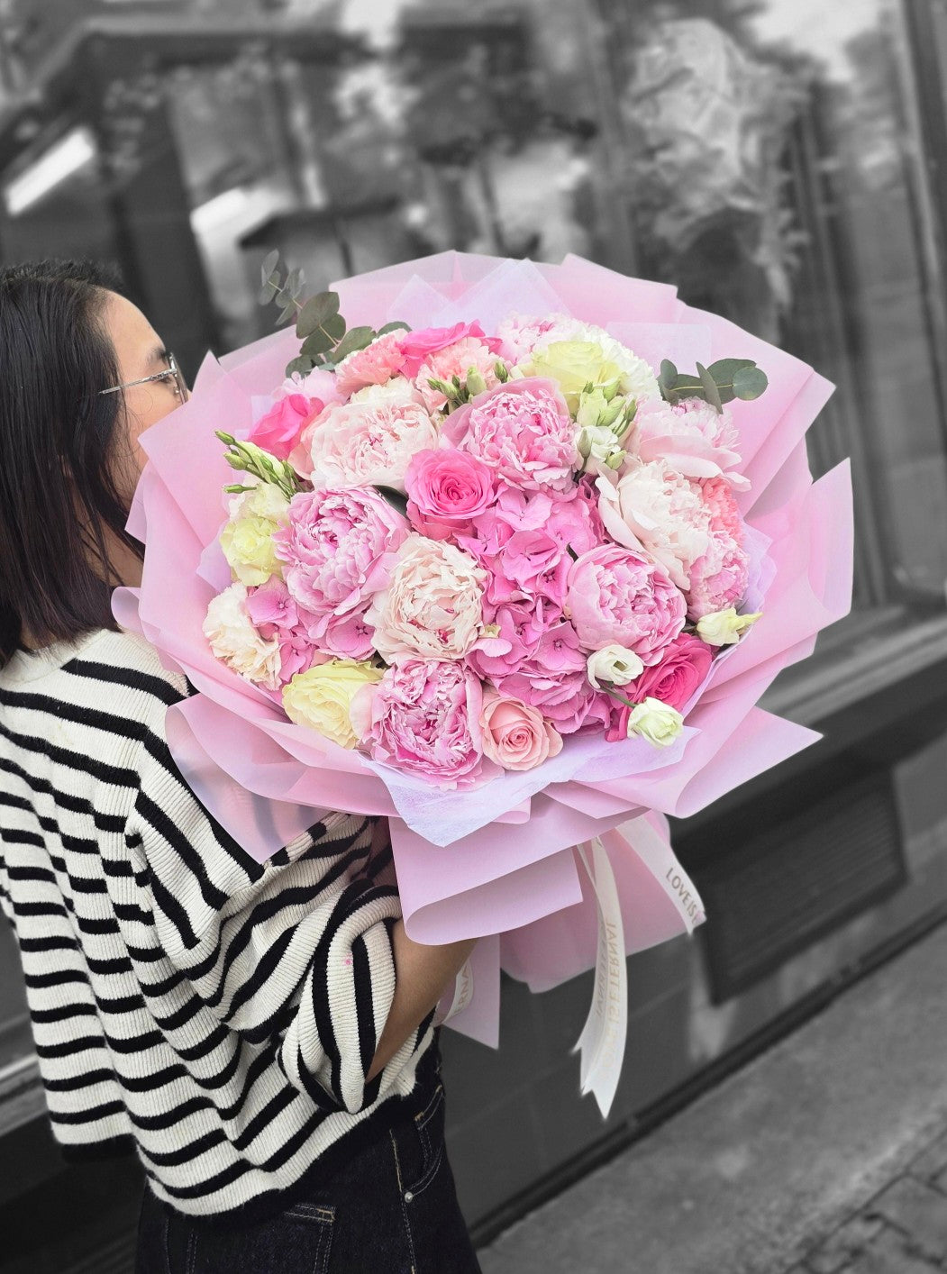 Bouquet "Pink Sky" - Romantic elegance in every detail